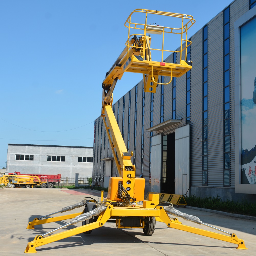 trailer mounted boom lift for sale
