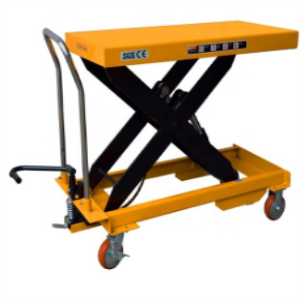 PTD 1500KG Mobile Portable Folding Manual Platform Lift Table Trolley