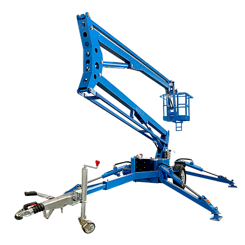 16m CE Towable Articulating Boom Lift China Manufacturer