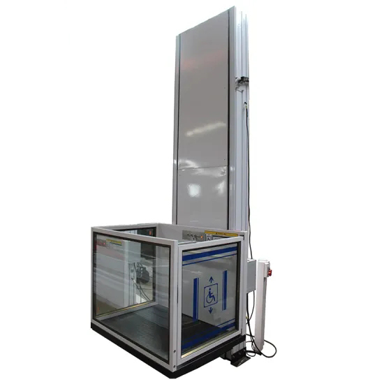 Outdoor commercial wheelchair lift