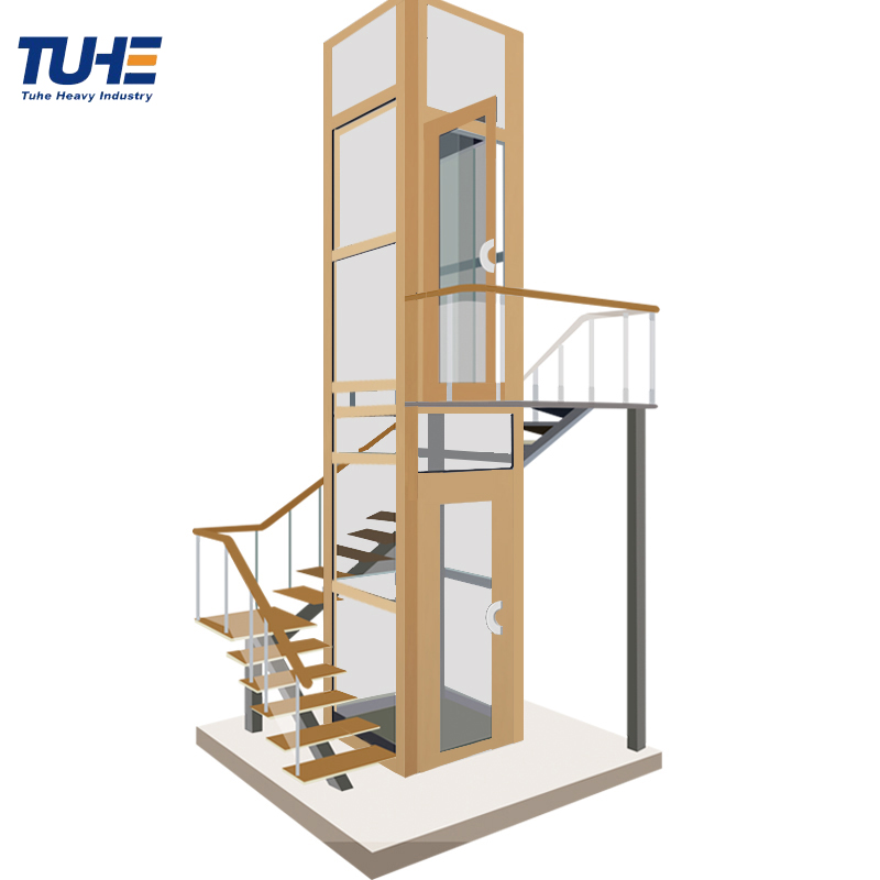 Commercial lift elevator for 2 floor