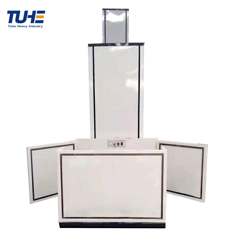 Easy access commercial vertical platform lift manufacturer