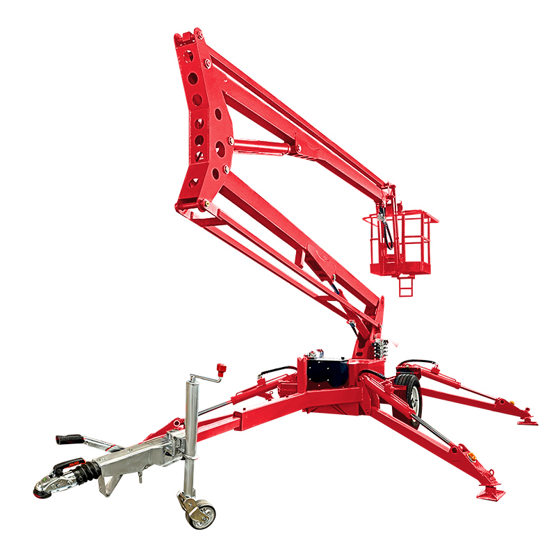 Towable boom lift rental with CE 35ft from manufacturer