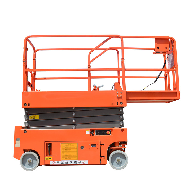 Hydraulic self-propelled scissor lift aerial work platform for sale