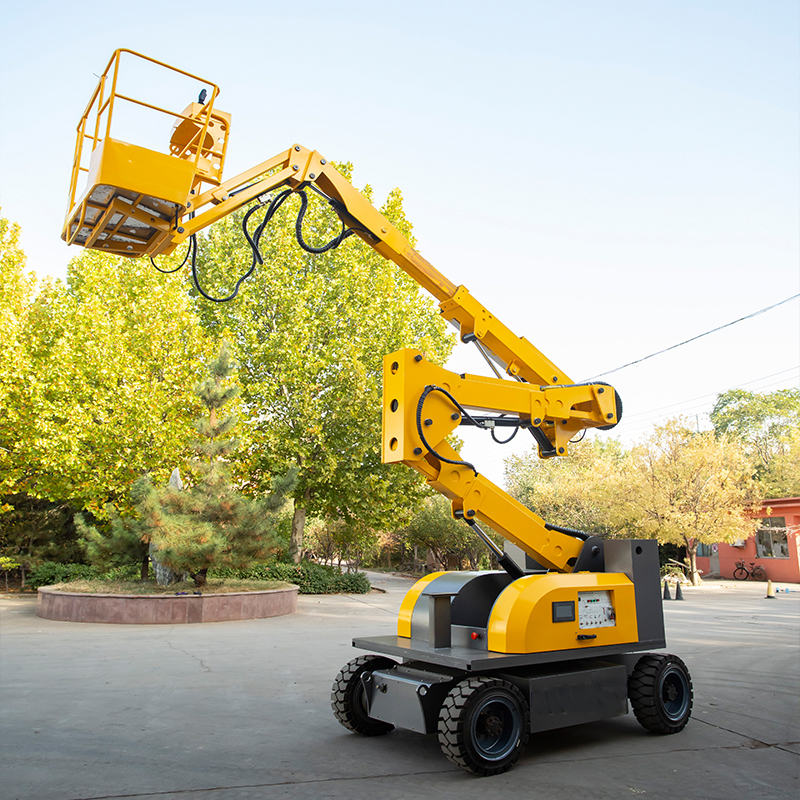 18m Articulating Hydraulic Telescopic Boom One Man Lift for sale