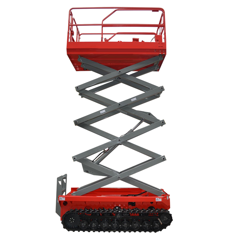 6m 450kg Battery Self Propelled Crawler Scissor Lift