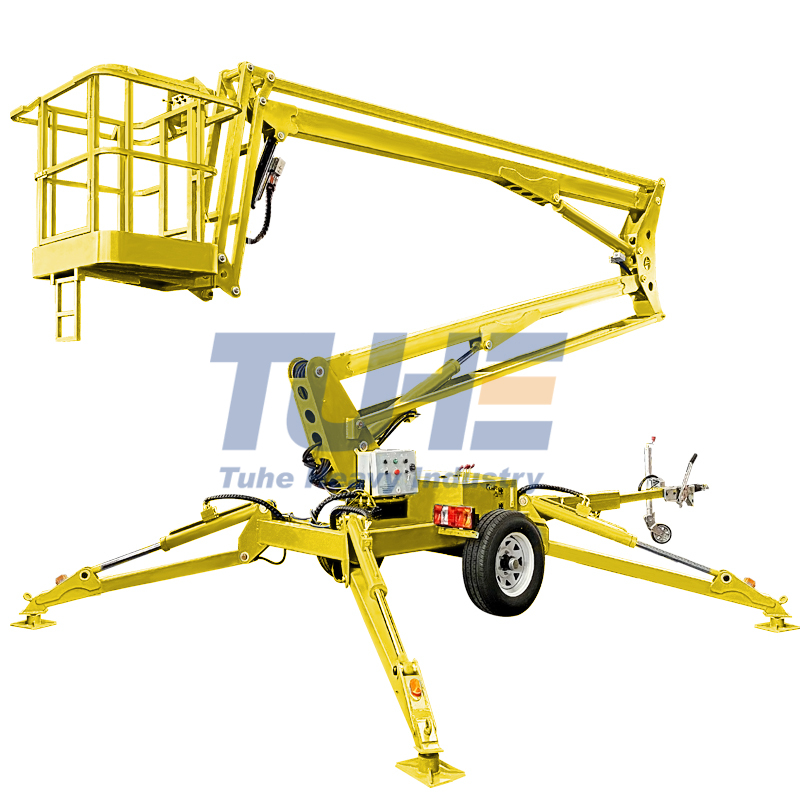What is TUHE towable boom lift?