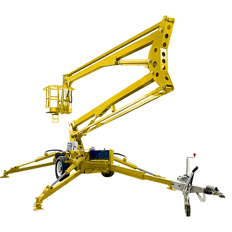 10m CE used towable boom lift for sale near me