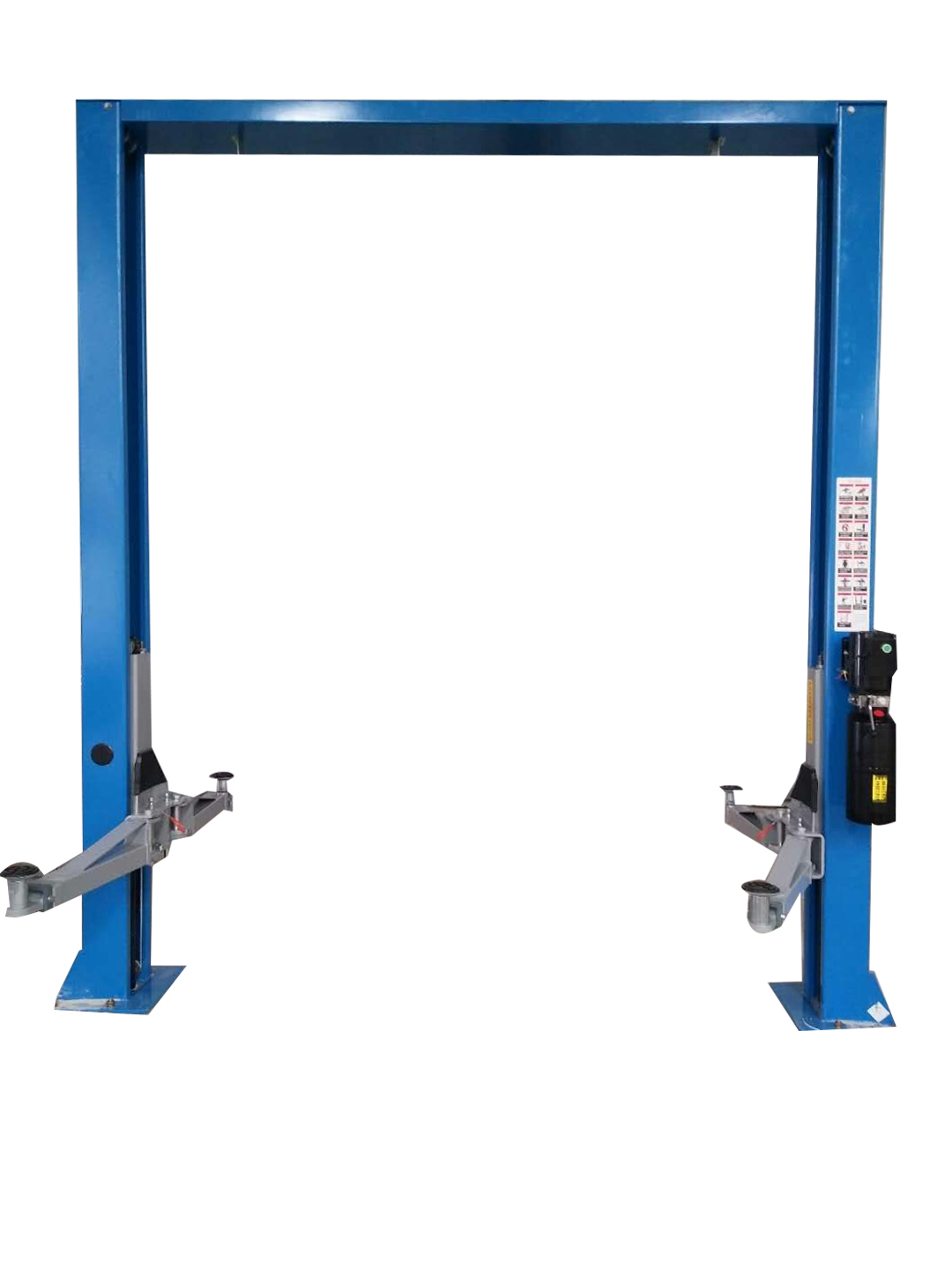 3.5T 4T 4.5T 5T Clear Floor Hydraulic Two Post Car Lift