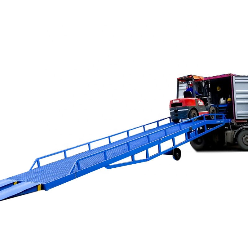 12T Dynamic Ramp Mobile Yard Ramp  Loading-unloading Platform Dock Work