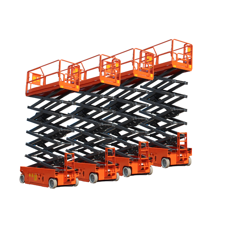 CE certificate Hydraulic electric self propelled scissor lift factory