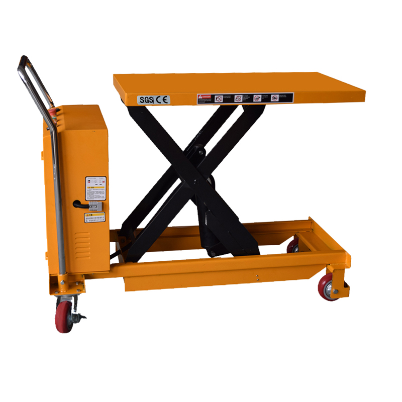 Electric Hydraulic Scissor Lift Platform CE Factory Effortless Lift Table Trolley