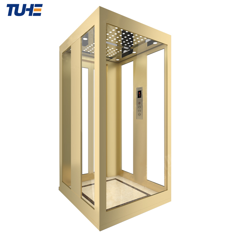 Custom home elevator hydraulic platform lift for home