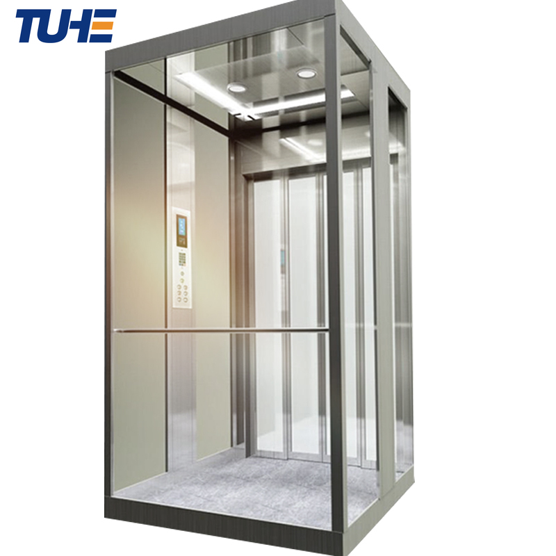 Custom home elevator hydraulic platform lift for home