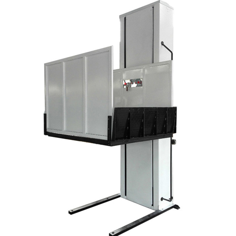 Wheelchair lifts for buildings