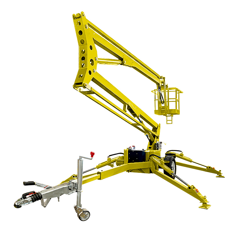 TUHE OEM Towable Boom Lifts for Tree work