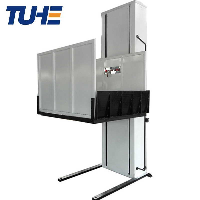 Hydraulic wheelchair lift exterior vertical platform lift