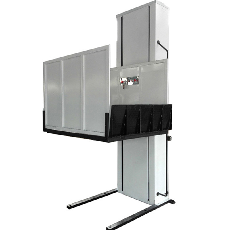 Two floors easy operation hydraulic wheelchair platform lift price