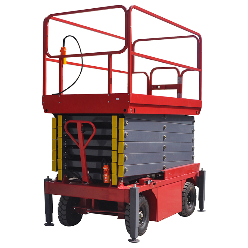 4m Mobile Scissor Lift Table For Outdoor Use