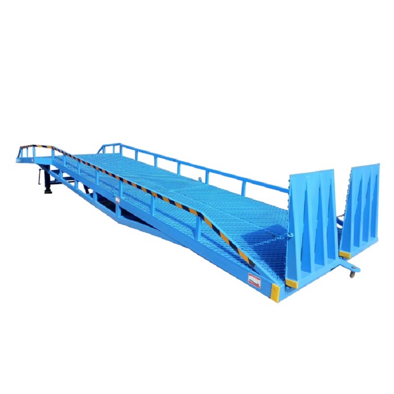 10T Mobile Loading Ramp Container Ramp Yard Ramp Dock Leveler