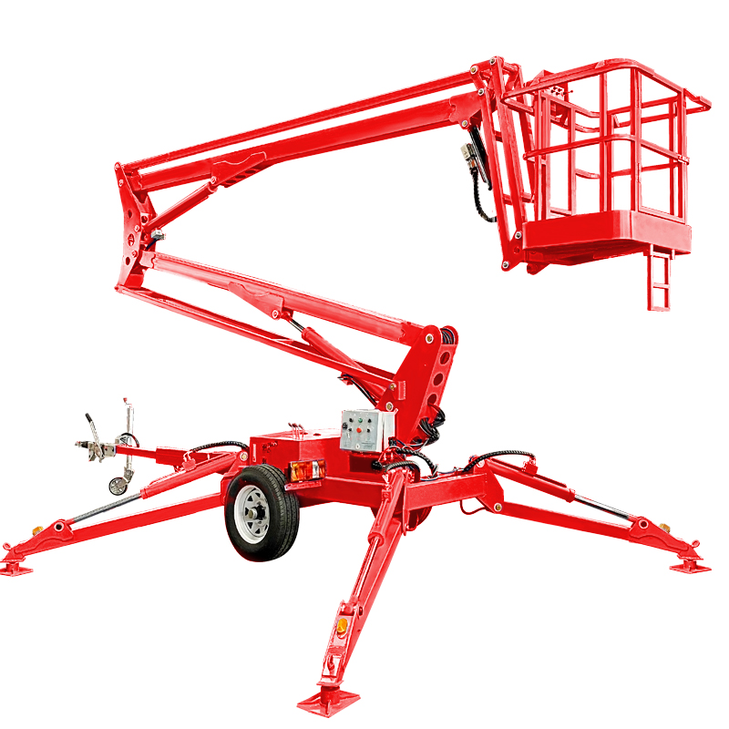 TUHE OEM Towable Boom Lifts for Tree work