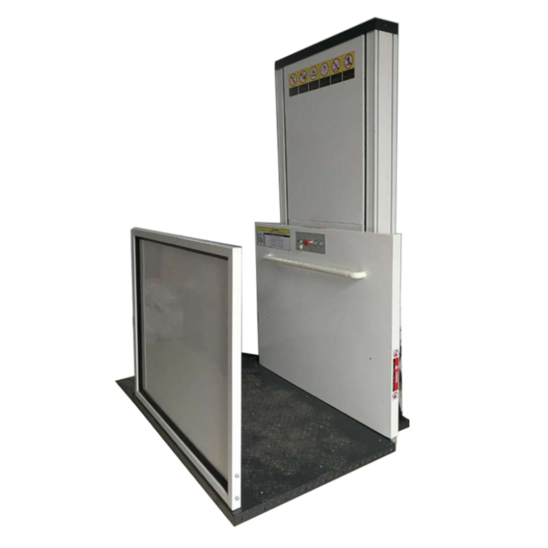 Vertical hydraulic outdoor wheelchair lift canada