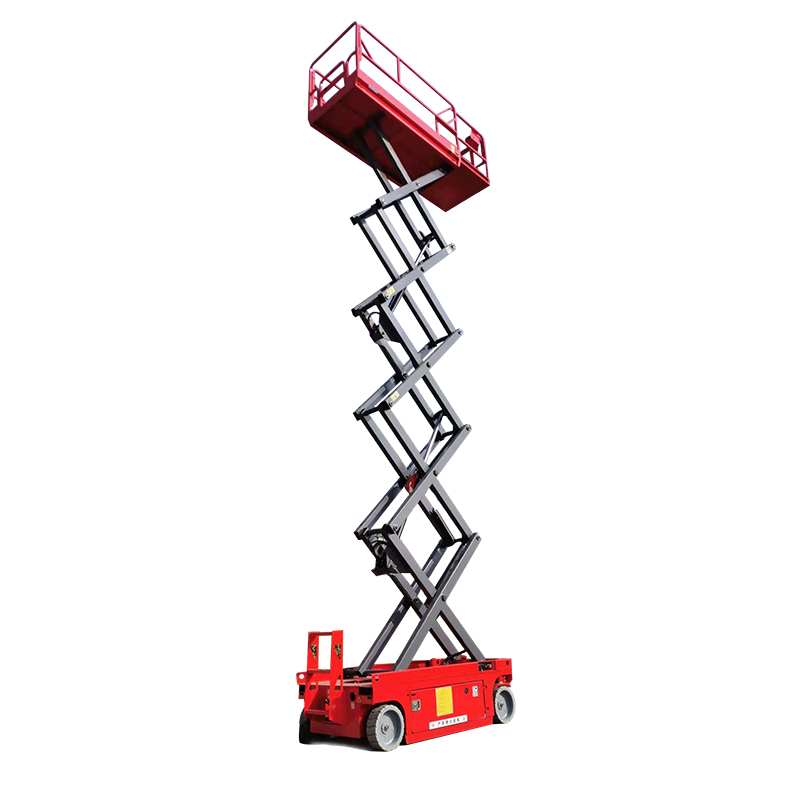 Electric self propelled scissor lift table for sale