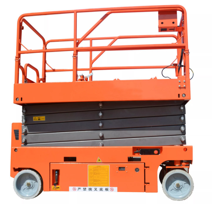 8m 450kg Self Propelled Battery Scissor Lift Factory