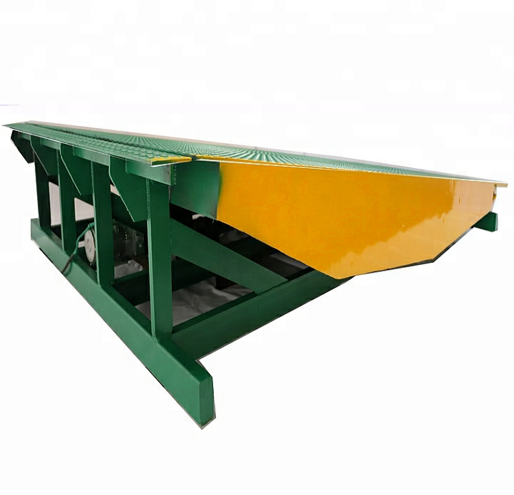 6T Stationary Loading Ramp Dock Leveler Car Ramp Hydraulic Lift