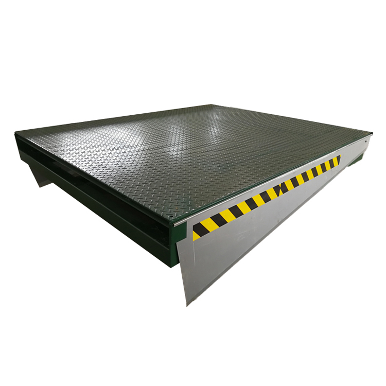 10T Stationary Loading Ramp Hydraulic Cylinder Dock Leveler Container Loading