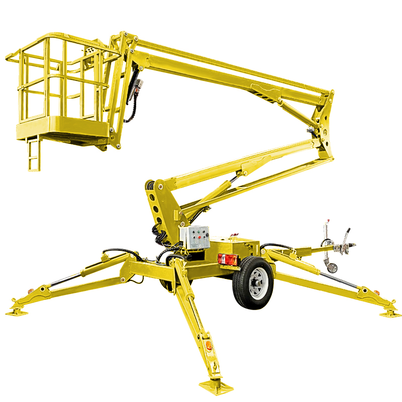 10m CE used towable boom lift for sale near me