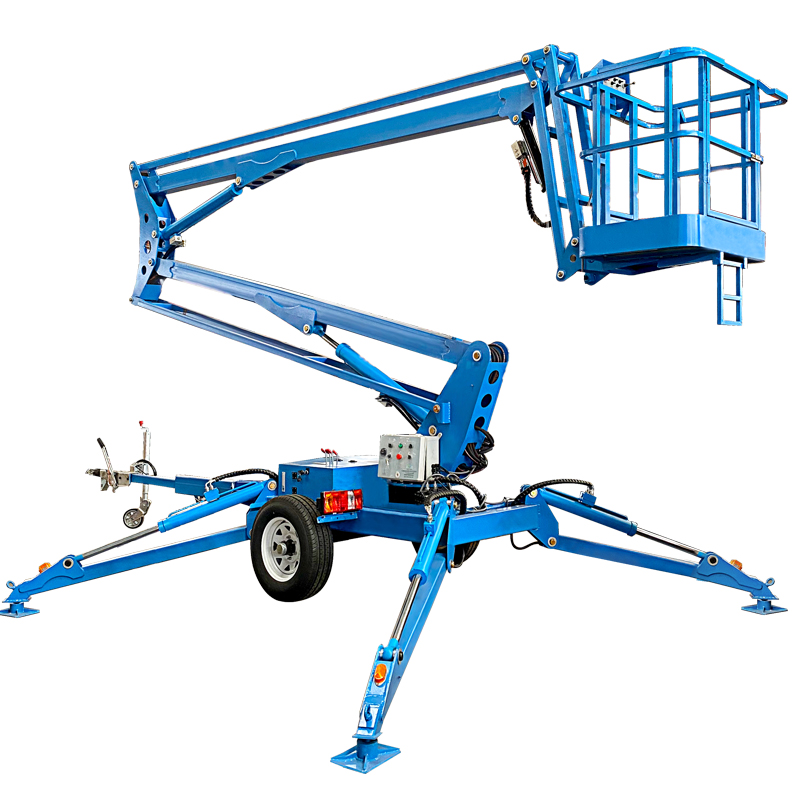 16m CE Towable Articulating Boom Lift China Manufacturer