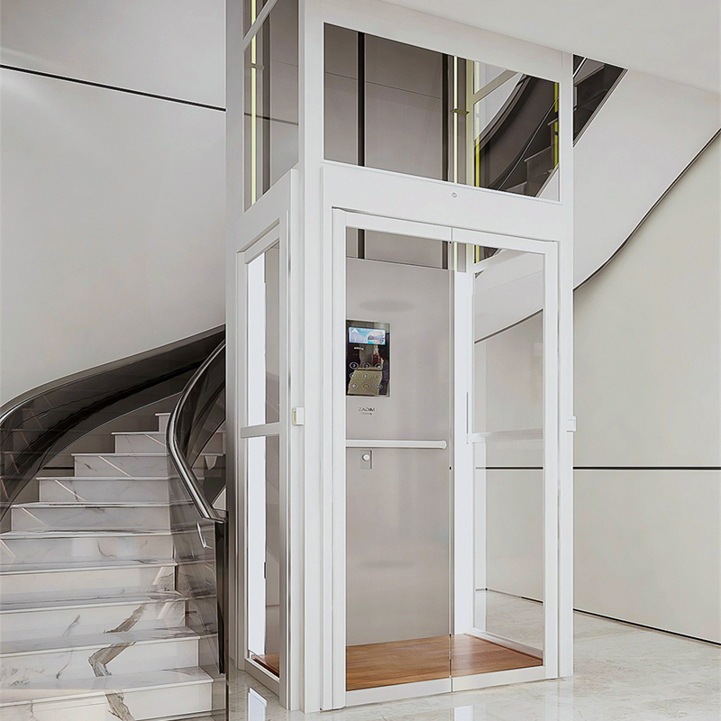 3 floors small residential shaftless home elevator