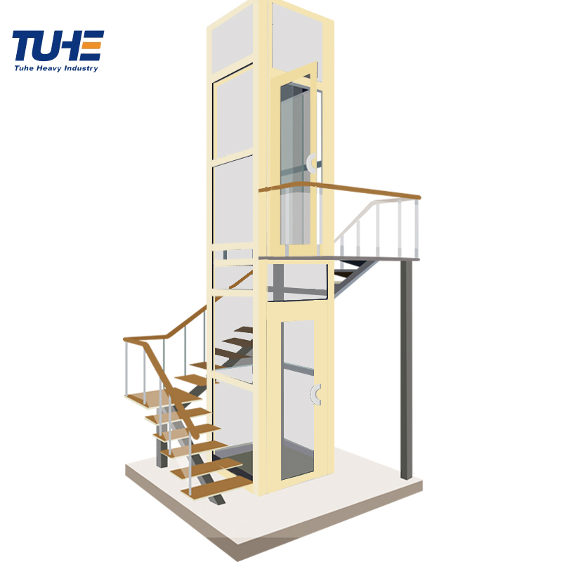 Commercial lift elevator for 2 floor