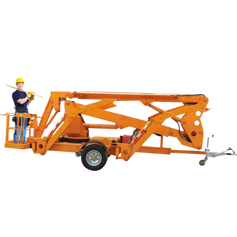 trailer mounted boom lift for sale