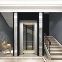 Villa mejores ascensores para el hogar con sistema hidráulico