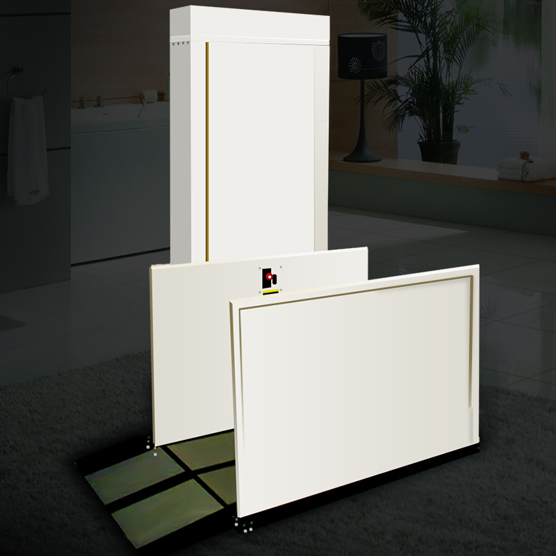 CE approved home elevator vertical wheelchair platform lift for disabled people
